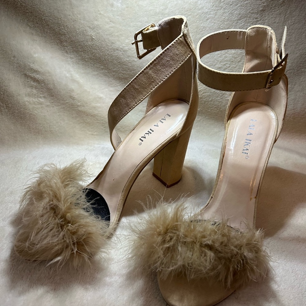 Chic Beige Heels